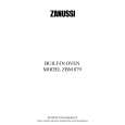 ZANUSSI ZBM879 Manual de Usuario
