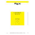 REX-ELECTROLUX RL65X Manual de Usuario