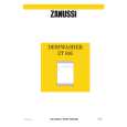 ZANUSSI ZT695 Manual de Usuario