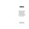ZANUSSI ZD29/7ATT Manual de Usuario
