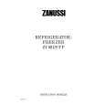 ZANUSSI Zi921/8FF Manual de Usuario