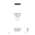 ZANUSSI ZFT 13 JD Manual de Usuario