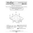 MOFFAT MEH631W Manual de Usuario