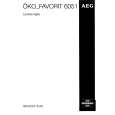 AEG FAV6051W Manual de Usuario