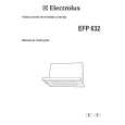 ELECTROLUX EFP632X Manual de Usuario