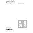 ROSENLEW RKT212F Manual de Usuario