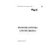 REX-ELECTROLUX PVG64V Manual de Usuario
