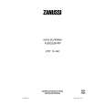 ZANUSSI ZRT 16 JAC Manual de Usuario
