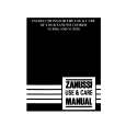 ZANUSSI VC9516 Manual de Usuario