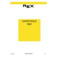 REX-ELECTROLUX S06X Manual de Usuario