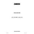 ZANUSSI ZC205BR Manual de Usuario