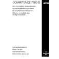AEG 7500B-B Manual de Usuario