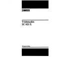 ZANUSSI ZC823X Manual de Usuario