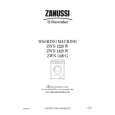 ZANUSSI ZWN1220W Manual de Usuario