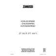 ZANUSSI ZT 162 R Manual de Usuario