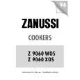 ZANUSSI Z 9060 WOS Manual de Usuario