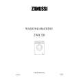 ZANUSSI ZWH520 Manual de Usuario