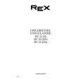 REX-ELECTROLUX RF25DSG Manual de Usuario