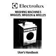 ELECTROLUX WH1026 Manual de Usuario