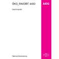 AEG FAV4450W Manual de Usuario