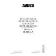 ZANUSSI ZI9225AA Manual de Usuario