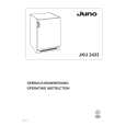 JUNO-ELECTROLUX JKU2433 Manual de Usuario