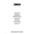 ZANUSSI ZHM761P Manual de Usuario