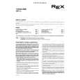 REX-ELECTROLUX RFV14 Manual de Usuario