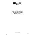 REX-ELECTROLUX FI160D Manual de Usuario
