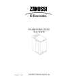 ZANUSSI TLE1116W Manual de Usuario