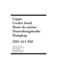 ZANUSSI ZHC615XM Manual de Usuario