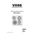 VOSS-ELECTROLUX DEK2460-UR Manual de Usuario