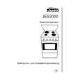 JUNO-ELECTROLUX JES2000 Manual de Usuario