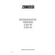 ZANUSSI Z22/5W Manual de Usuario
