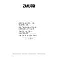 ZANUSSI ZFD26/6 Manual de Usuario