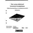 ZANUSSI DCE625X Manual de Usuario