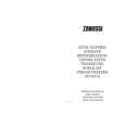 ZANUSSI ZD18/6R Manual de Usuario