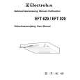 ELECTROLUX EFT929B Manual de Usuario