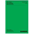 ZANKER KT2090 Manual de Usuario
