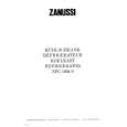 ZANUSSI ZFC1604S Manual de Usuario