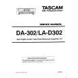 TASCAM DA302 Manual de Servicio