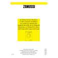 ZANUSSI ZWF1238 Manual de Usuario