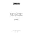 ZANUSSI ZOB691C Manual de Usuario