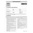 ZANUSSI TS662 Manual de Usuario