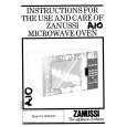 ZANUSSI MW632D Manual de Usuario