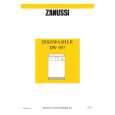 ZANUSSI DW907 Manual de Usuario