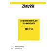 ZANUSSI ZDI6764X Manual de Usuario