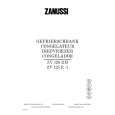 ZANUSSI ZV125R-1 Manual de Usuario