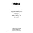 ZANUSSI ZC260R Manual de Usuario