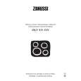 ZANUSSI ZKT851DX 28F Manual de Usuario